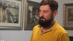 Челябинский художник рисует и озвучивает картины об истории Южного Урала