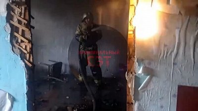 В Златоусте вспыхнул расселенный барак