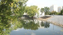 Сезон благоустройства завершается в челябинском поселке Новосинеглазово