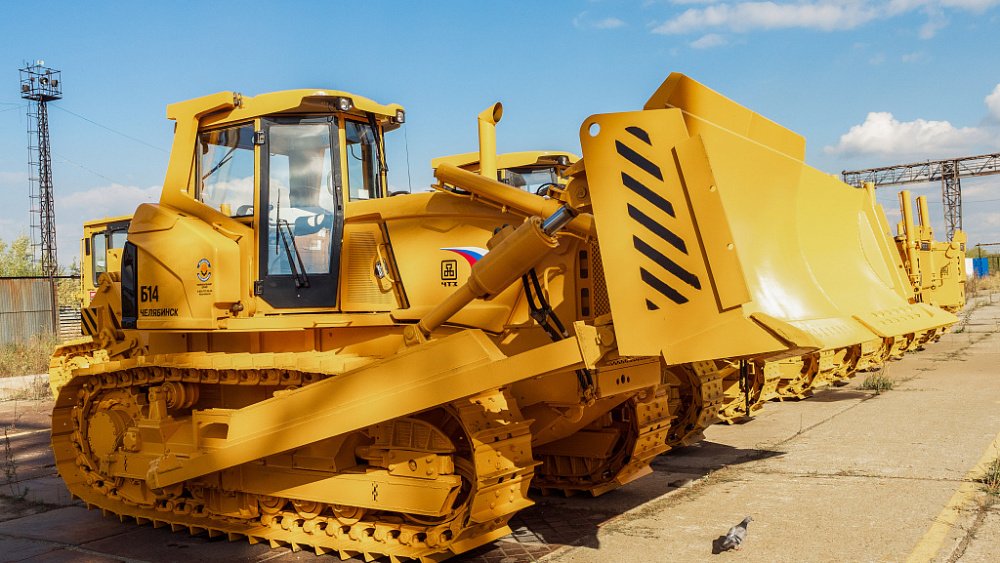 Произведенные в Челябинске бульдозеры отправили в Красноярский край