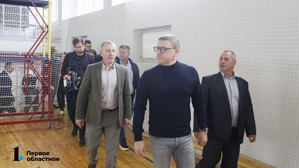 Алексей Текслер проинспектировал ФОК в Аргаяше и раскритиковал главу за детсад в Кулуево