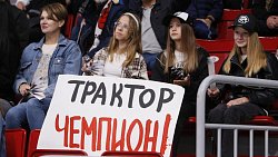 Хоккеисты челябинского «Трактора» одержали первую крупную победу в новом сезоне КХЛ