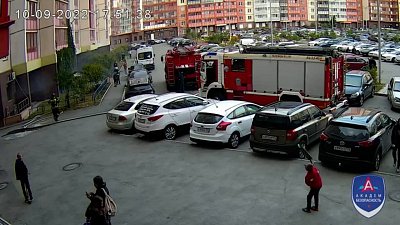 В Челябинске бдительные соседи помогли предотвратить пожар