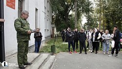 Сосновский район отправил в войска первых мобилизованных танкистов