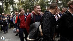 Сосновский район отправил в войска первых мобилизованных танкистов