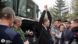 Сосновский район отправил в войска первых мобилизованных танкистов