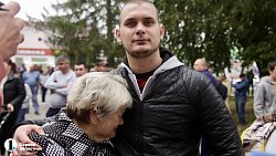 Сосновский район отправил в войска первых мобилизованных танкистов