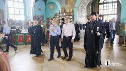 В Свято-Троицком храме города Троицка начали восстанавливать роспись