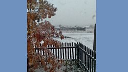 В Челябинской области выпал первый снег