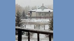 В Челябинской области выпал первый снег