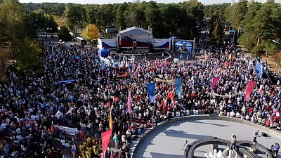 В Челябинске состоялся концерт в поддержку референдумов о присоединении к России