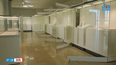 «Подготовка к выставке» в сюжете «Работы Карла Фаберже едут в Челябинск»