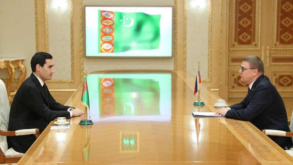 Губернатор Челябинской области встретился с президентом Туркменистана