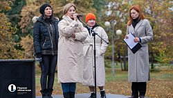 В Челябинске открыли «Аллею памяти» в честь погибших детей Донбасса