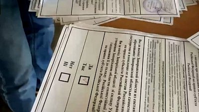 Стали известны результаты голосования на референдумах в ДНР и ЛНР, Запорожской и Херсонской областях