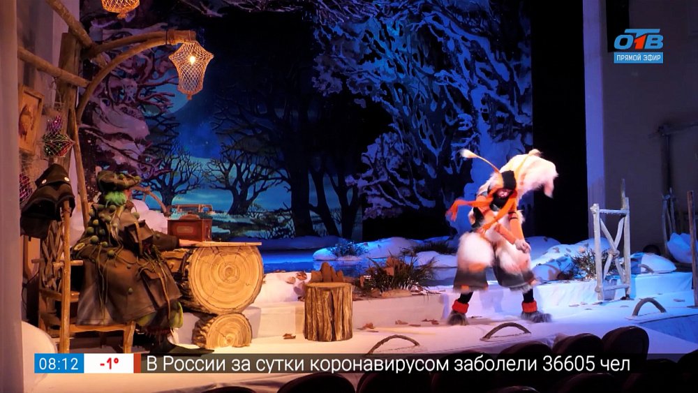 «Премьера для малышей в Молодежной театре» в сюжете «Кто украл орехи?»