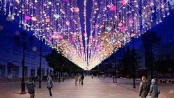 На Кировке к Новому году установят «светящееся небо» за 124 млн рублей