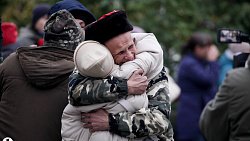 В Сосновском районе в пятый раз провожали в армию мобилизованных резервистов