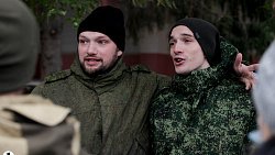 В Сосновском районе в пятый раз провожали в армию мобилизованных резервистов