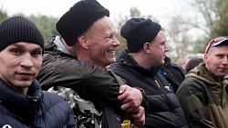 В Сосновском районе в пятый раз провожали в армию мобилизованных резервистов