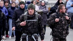 В Сосновском районе в пятый раз провожали в армию мобилизованных резервистов