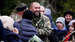 В Сосновском районе в пятый раз провожали в армию мобилизованных резервистов