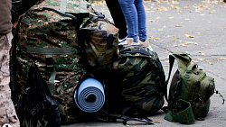 В Сосновском районе в пятый раз провожали в армию мобилизованных резервистов