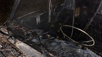 В Челябинске мужчина угнал и сжег автомобиль