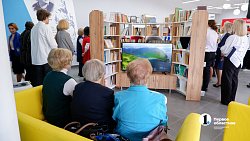 На северо-западе Челябинска после ремонта открылась библиотека Татьяничевой