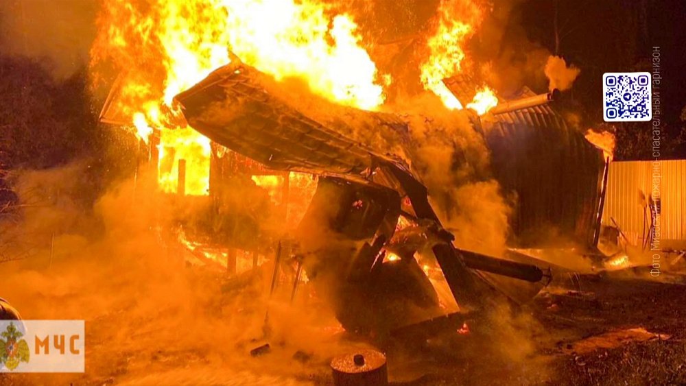 В Чебаркуле на пожаре погиб пенсионер