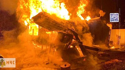 В Чебаркуле на пожаре погиб пенсионер