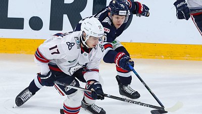 Хоккейный клуб «Металлург» прервал семиматчевую победную серию в чемпионате КХЛ