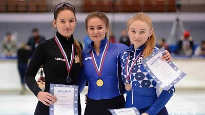 Челябинка Екатерина Ефременкова завоевала золото на Кубке России по шорт‑треку