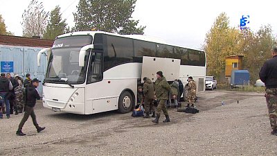 В Миассе провожают своих