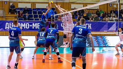 Волейболисты челябинского «Динамо» с двух побед стартовали в чемпионате России