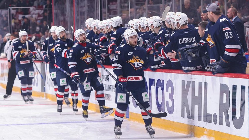Хоккеисты «Металлурга» обыграли «Салават Юлаев» в чемпионате КХЛ