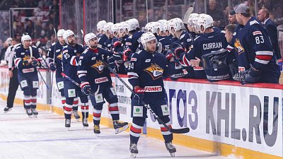 Хоккеисты «Металлурга» обыграли «Салават Юлаев» в чемпионате КХЛ