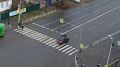 В Челябинске водитель сбил школьника на пешеходном переходе