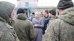 Вице-губернатор Алексей Фартыгин навестил южноуральских резервистов в Свердловской области