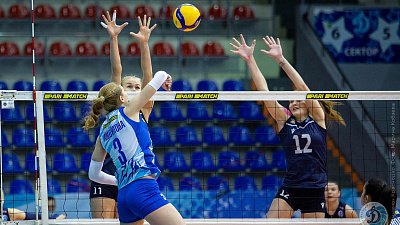 Волейболистки клуба «Динамо‑Метар» победили одноклубниц из Краснодара в Суперлиге