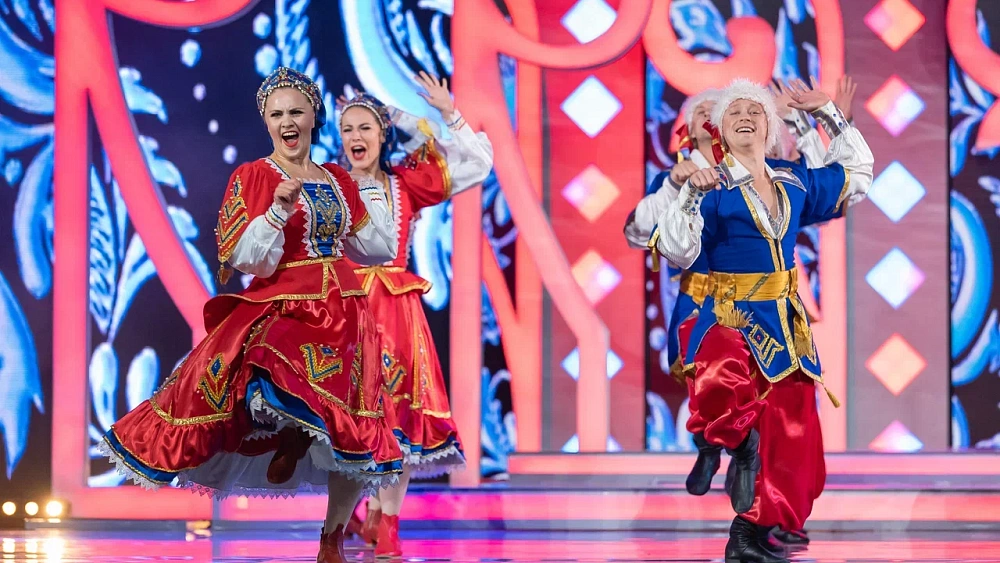 Ансамбль «Урал» выступил в Московском Кремле