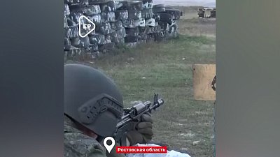 Депутат Госдумы от Челябинской области Олег Голиков проходит боевое слаживание в Ростовской области