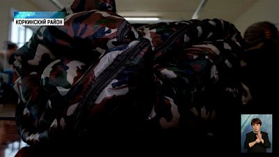 В поселке Роза шьют спальники