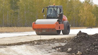 В Нагайбакском районе до конца ноября построят новую дорогу