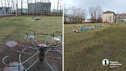 Жители Саткинского района раскритиковали детскую площадку за пять миллионов рублей