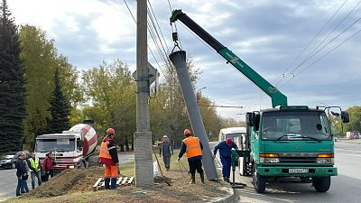 «Синара» начала обновление троллейбусной инфраструктуры в Челябинске