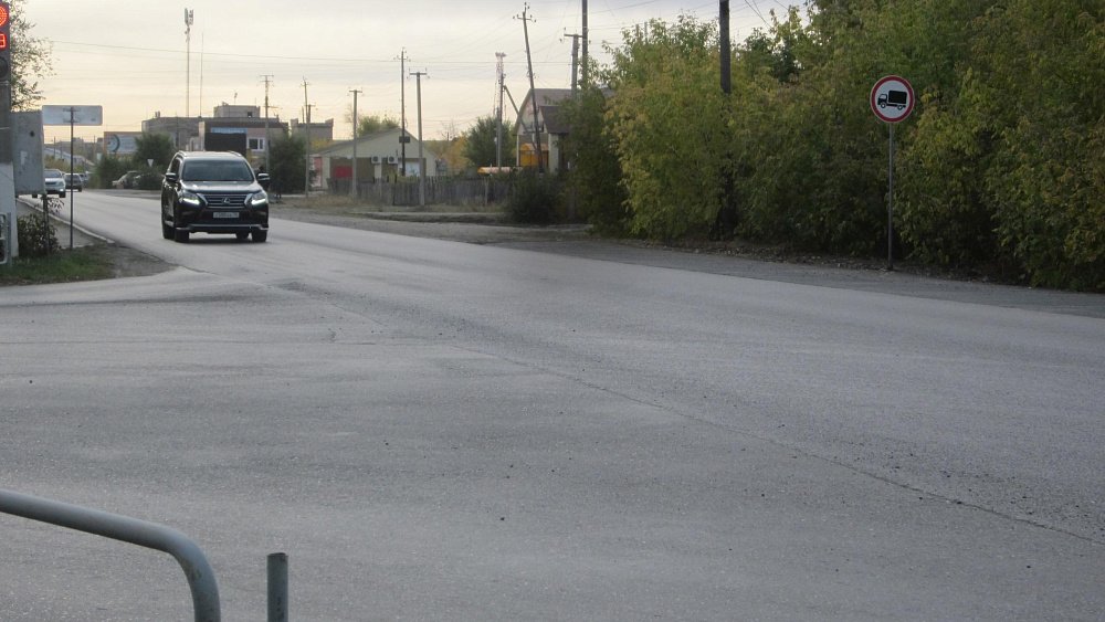 В Карталах капитально отремонтировали одну из самых востребованных дорог