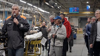 Ветераны АЗ Урал посетили предприятие