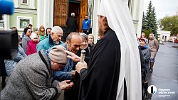 В Челябинск прибыл ковчег с мощами блаженной Матроны Московской