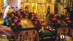 В Челябинск прибыл ковчег с мощами блаженной Матроны Московской